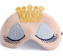 Lovely Pink/Blue Crown Sleeping Mask